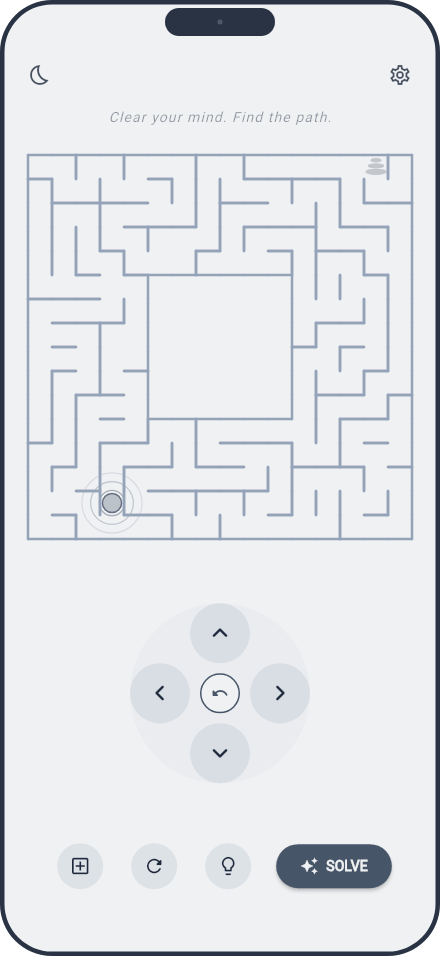Mazefulness maze view